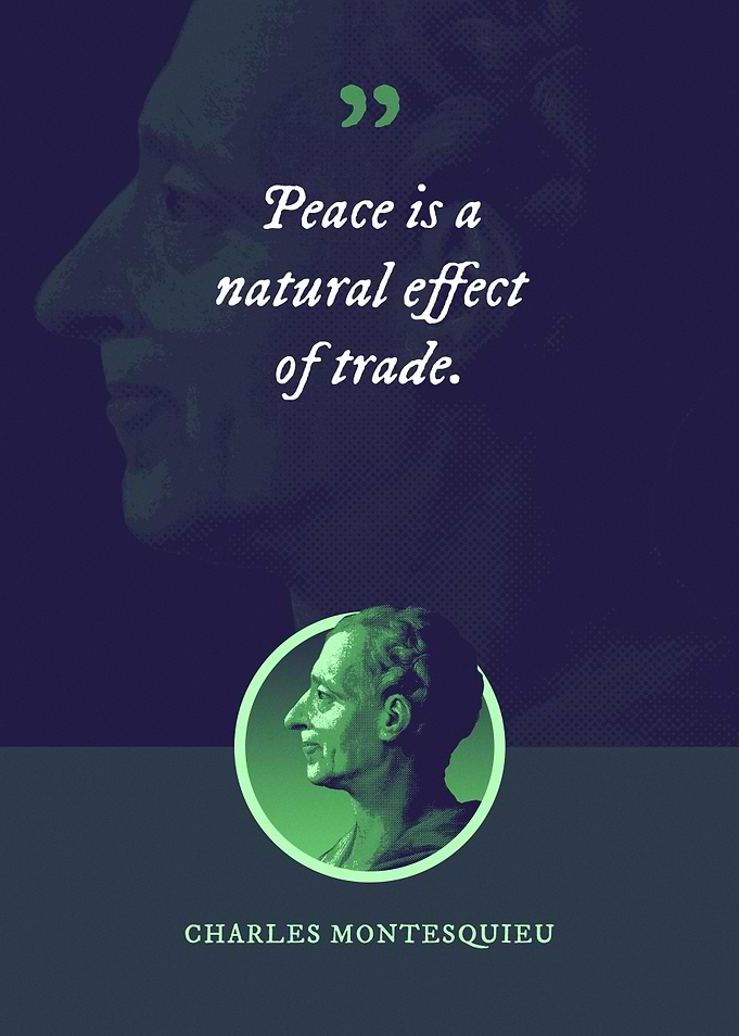 Peace is a natural effect