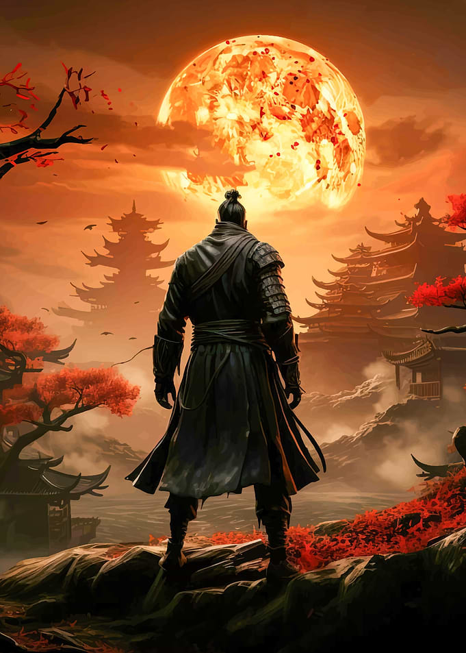 Sekiro the wolf samurai