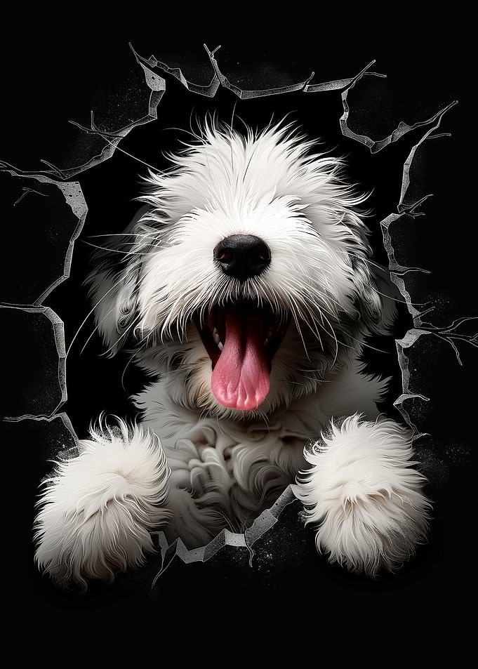 Old English Sheepdog Dog