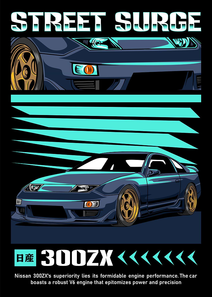 300ZX Street JDM Car