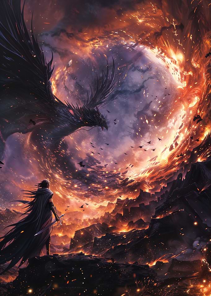 Evil Black Phoenix