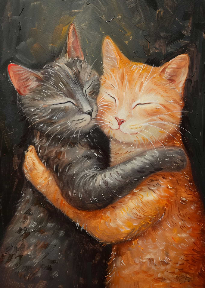 Cats In Love