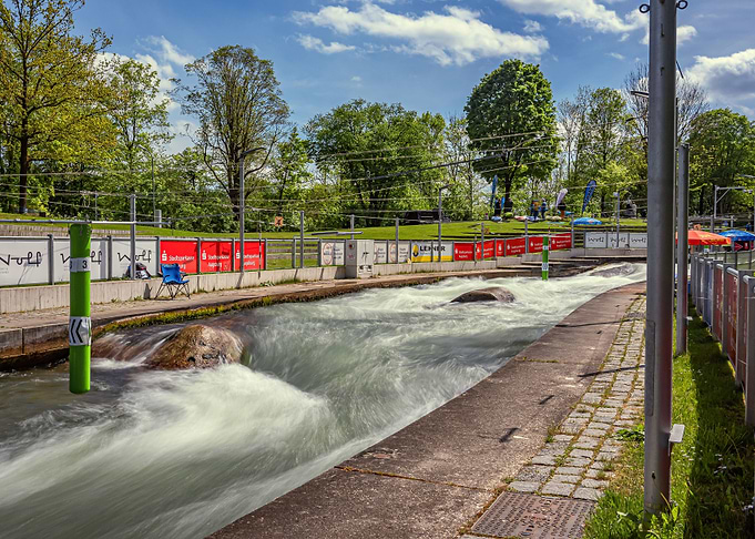 Ice Canal Augsburg