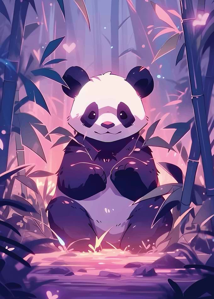 cute panda japanese
