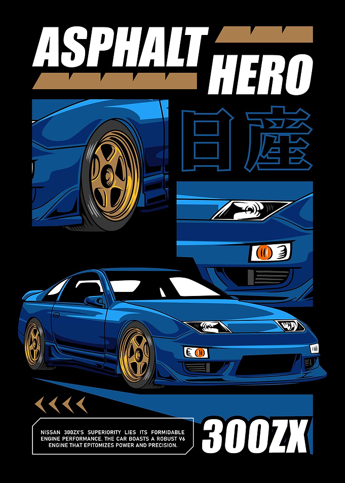 Legendary 300ZX JDM Car