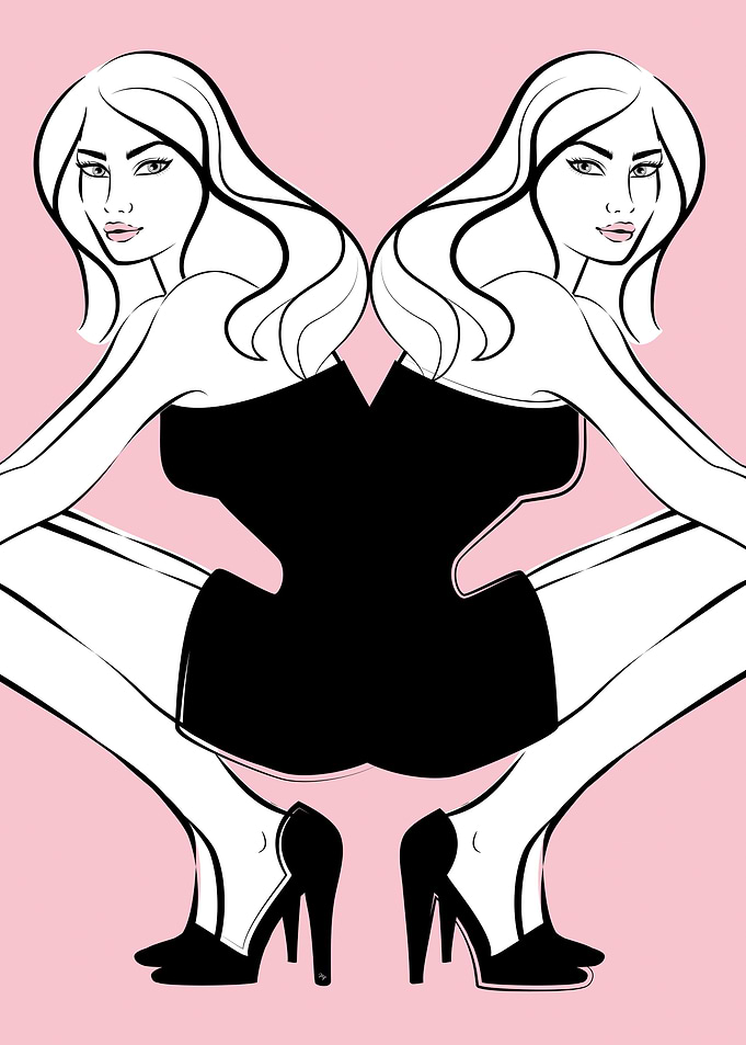 Surreal Twin Sisters