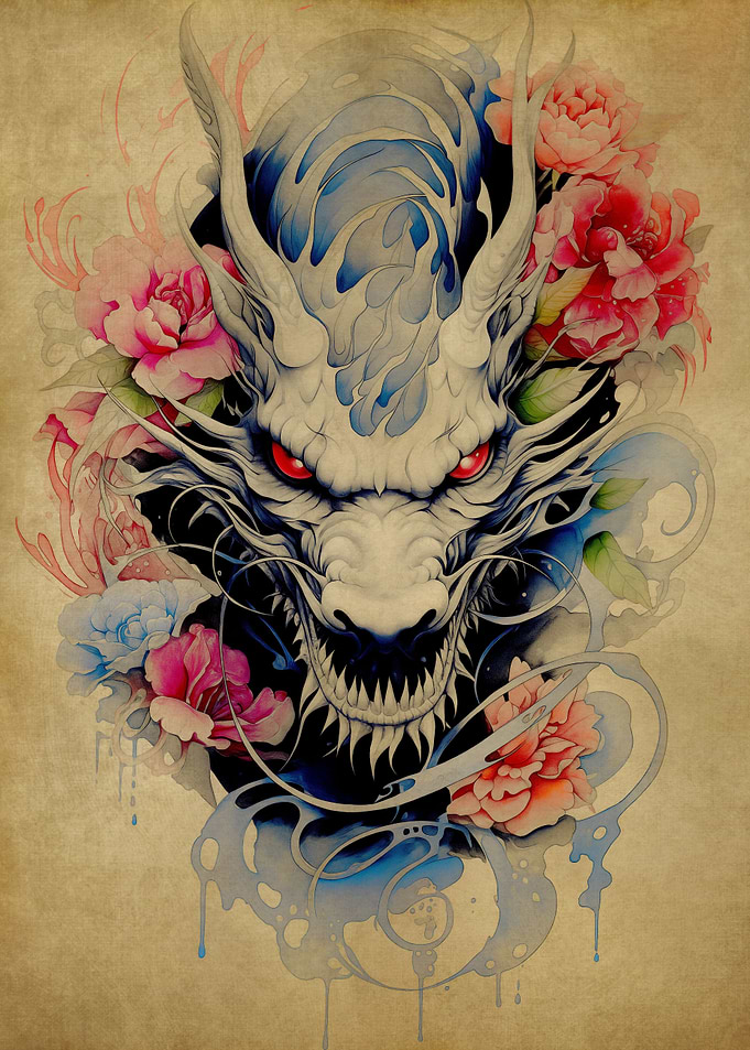Dragon Scroll No9