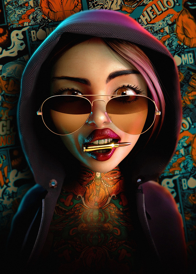 Hoodie Girl