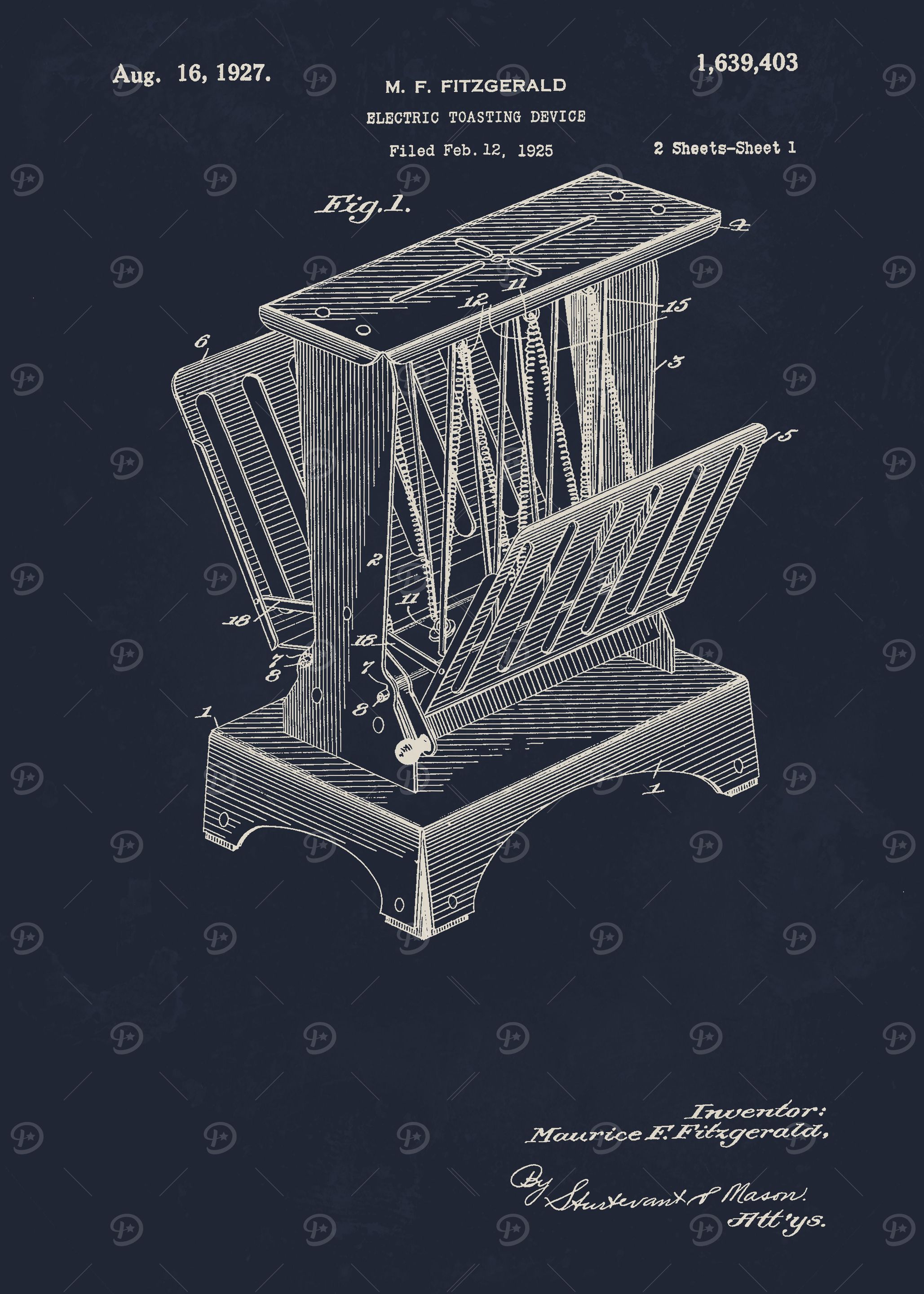 Toaster Posters Online - Shop Unique Metal Prints, Pictures