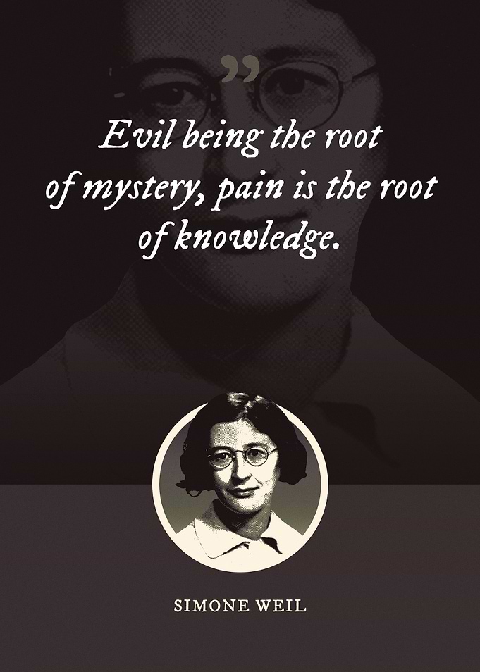 Evil being the root of