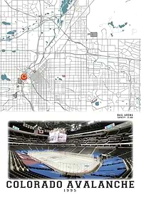 Ball Arena Colorado Avalan