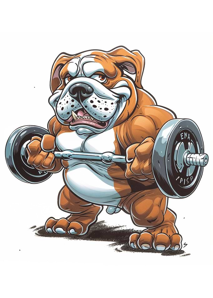 bulldog dumbbell sport