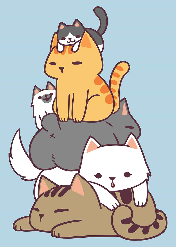 Pile Of Kitty Cute Cats