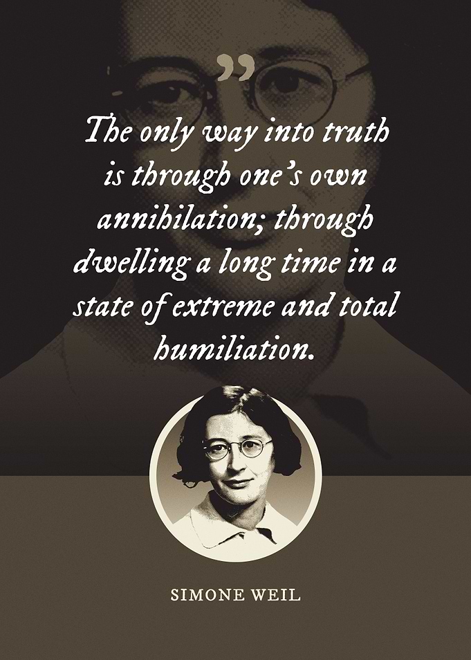 The only way into truth is