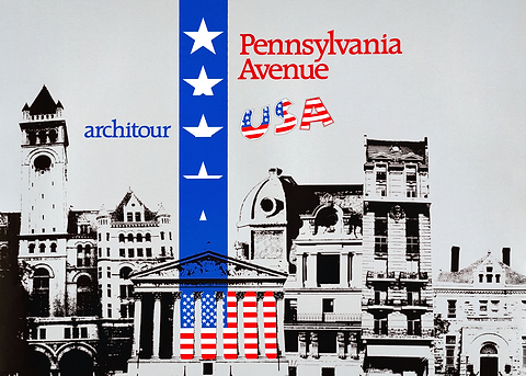 Avenue Artistry — vintage poster restored on metal