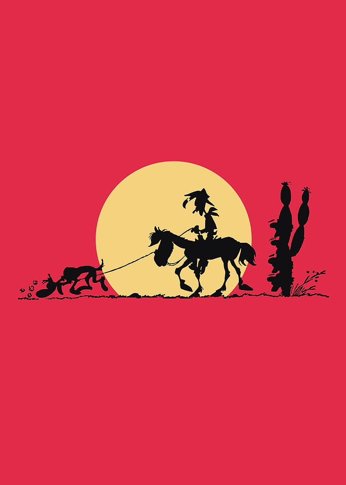 lucky luke red dead comics