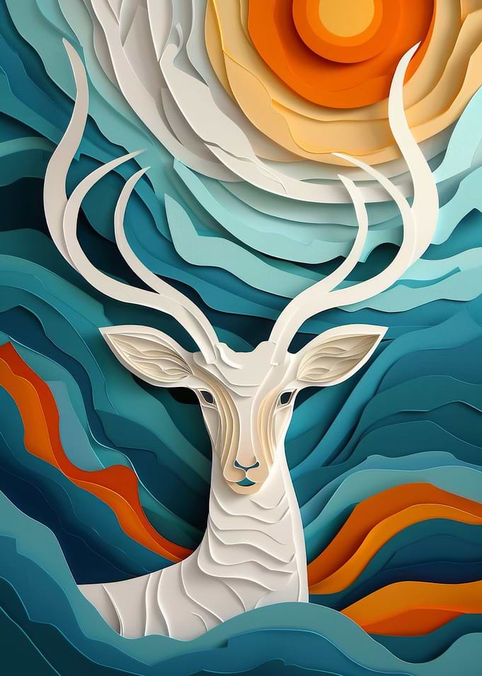Deer Flat Paper Craft