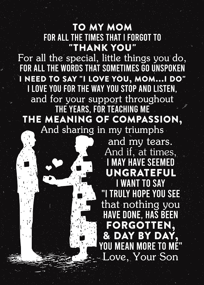 To My Mom