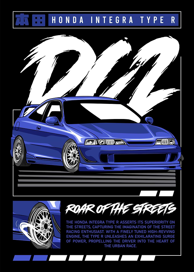 Integra Type R DC2 JDM Car