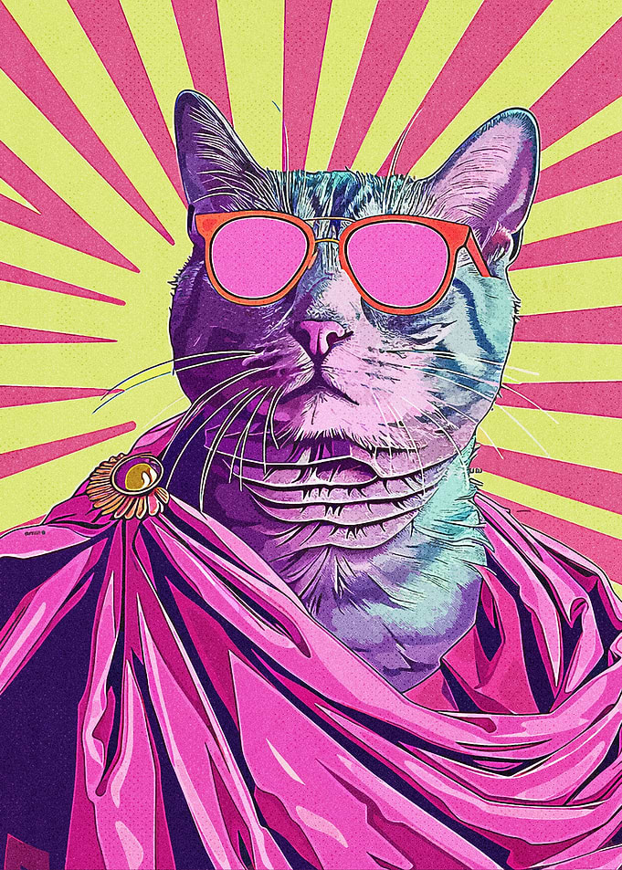 Ancient Roman Cat