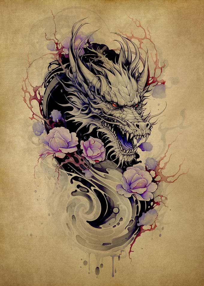 Dragon Scroll No4