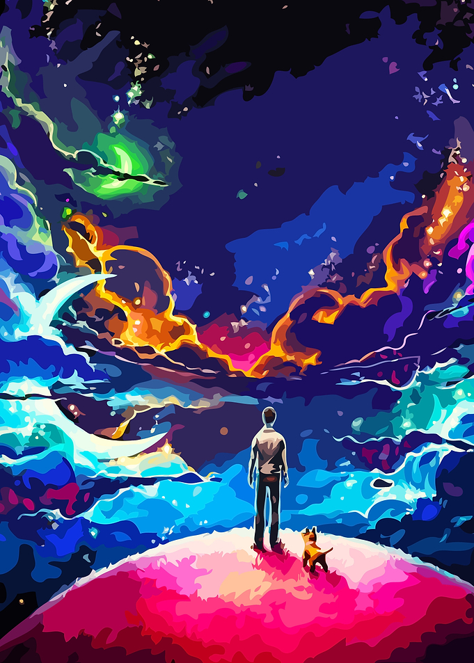 dog in space fantasy
