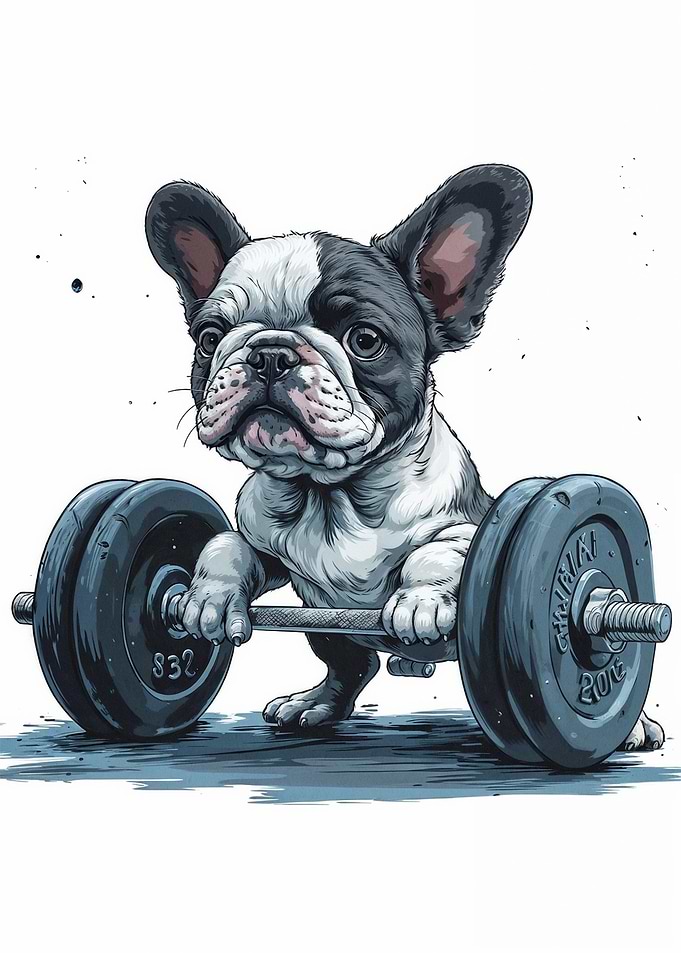 bulldog dumbbell sport