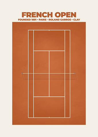 French Open Tennis Court