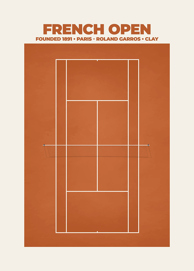French Open Tennis Court