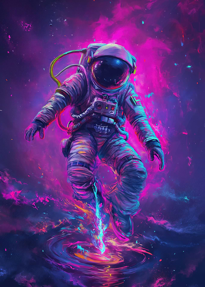 Astronaut In Space