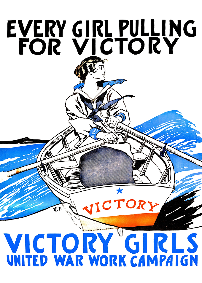 Victory Girls War Poster