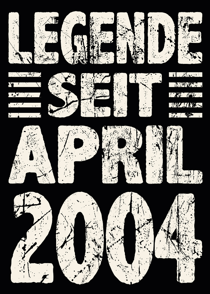 April 2004 20 Jahre