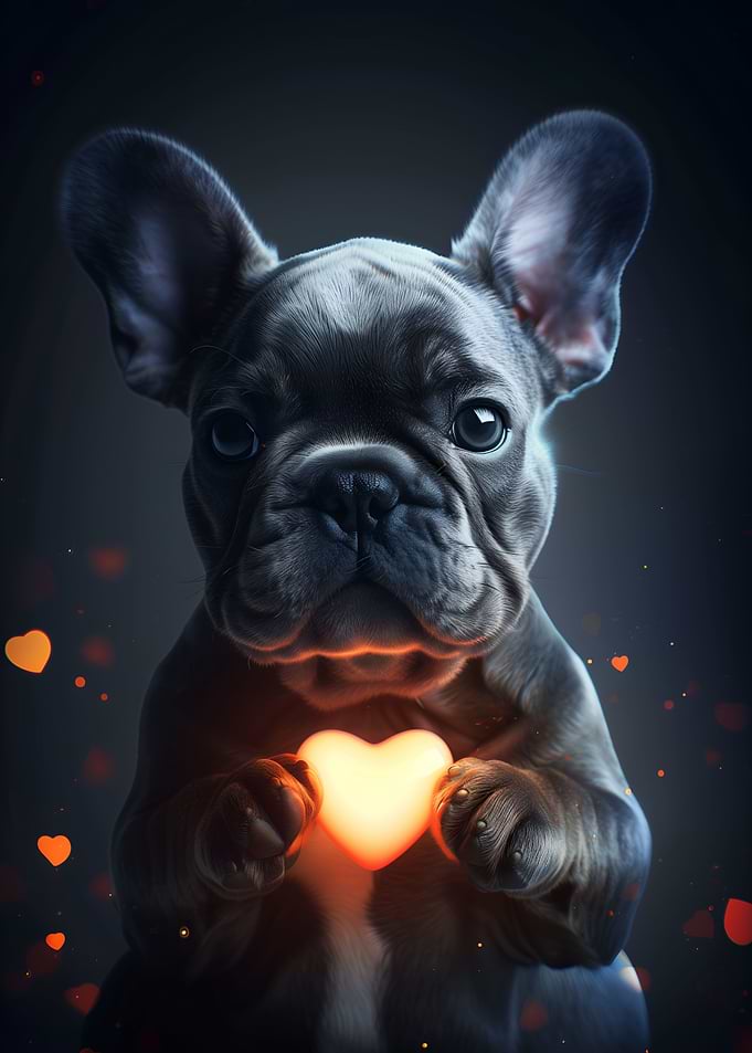 French bulldog puppy