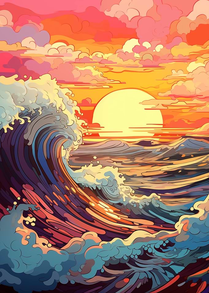 Great Wave Ocean