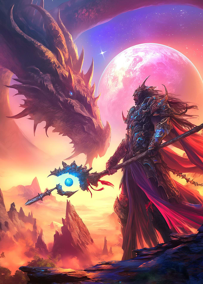 Paladin vs Dragon