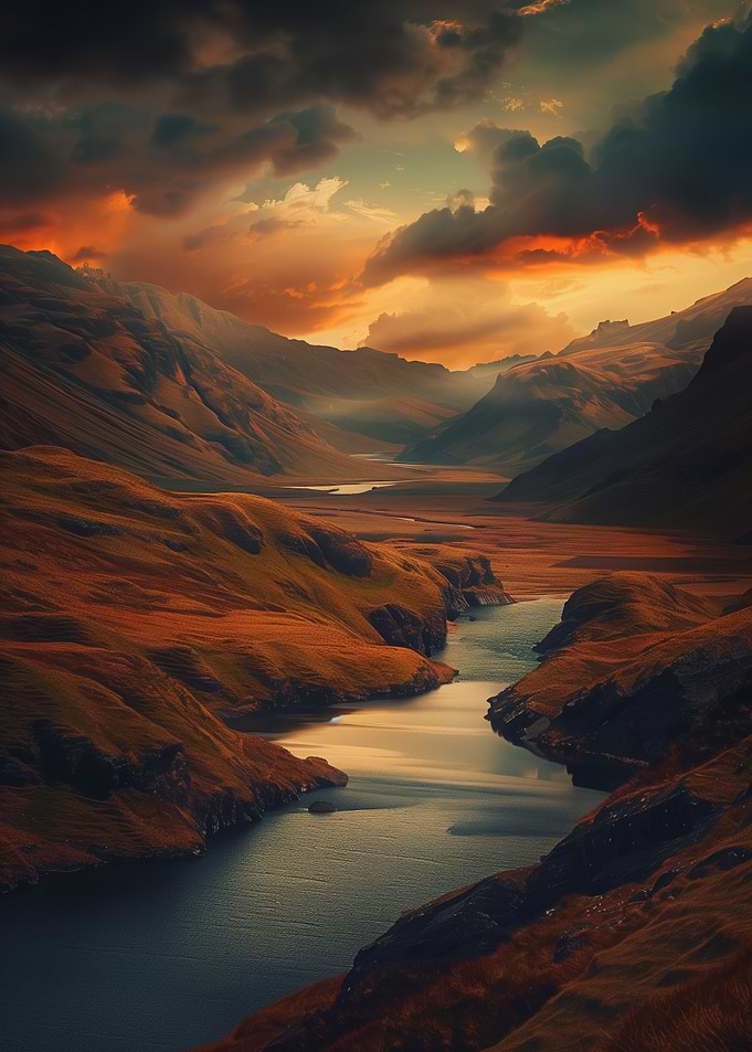 Sunset Valley Glow