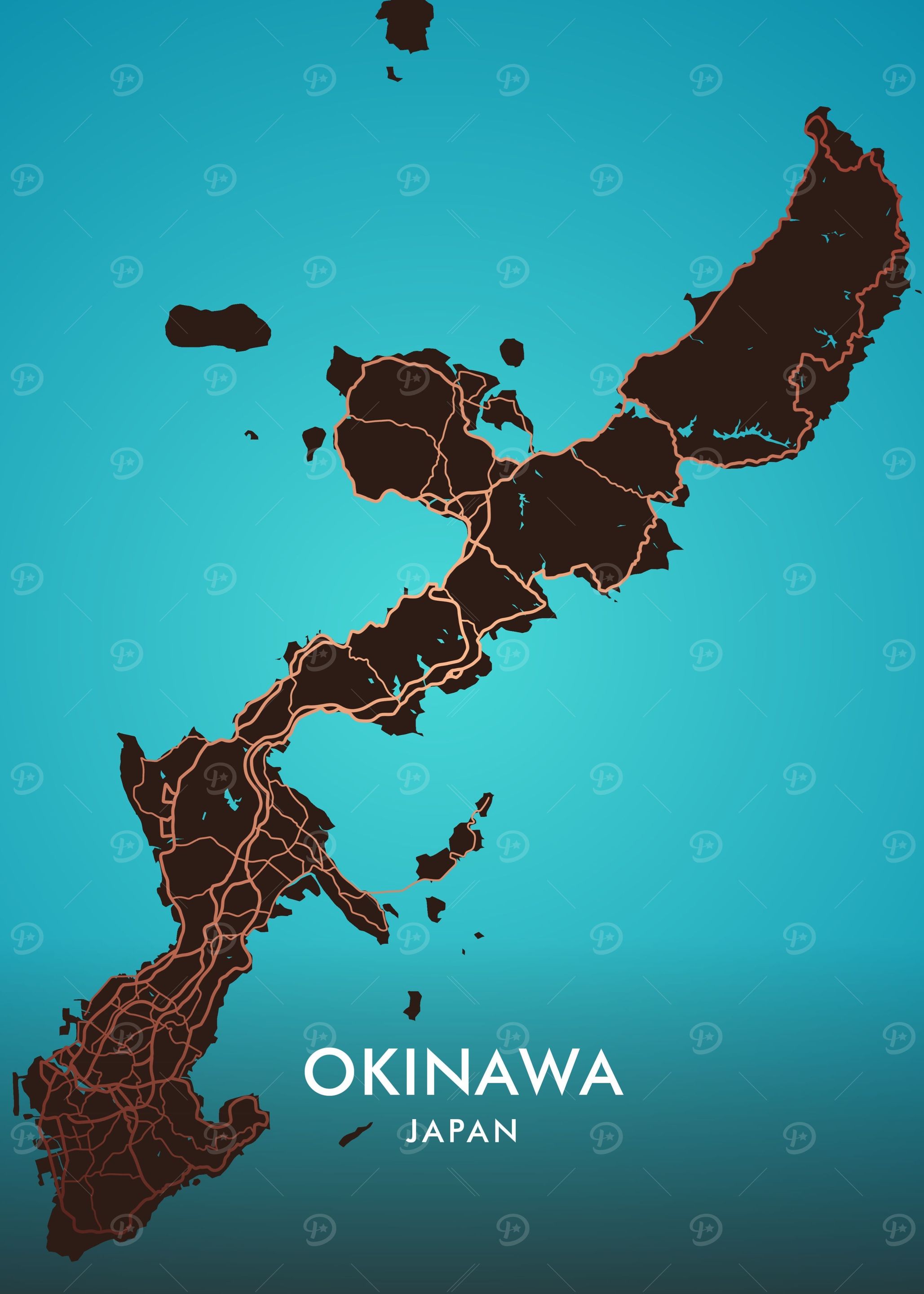 Okinawa Posters Online - Shop Unique Metal Prints, Pictures