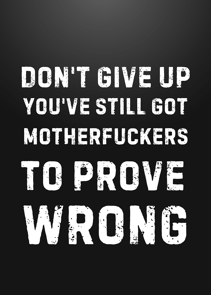 Prove Them Wrong