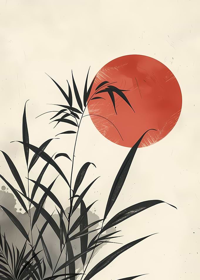 Japanese Minimalism Art
