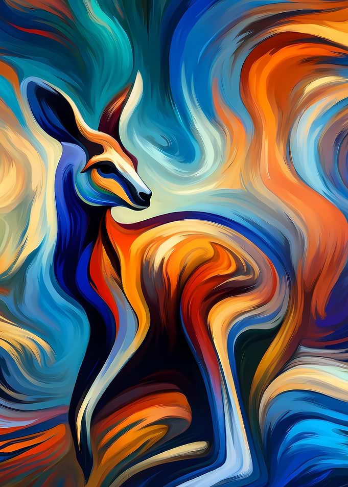 Swirling Kangaroo