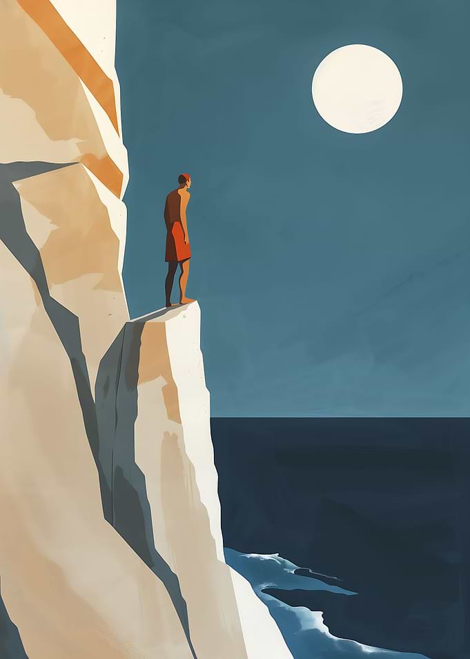 Staring At the Moon