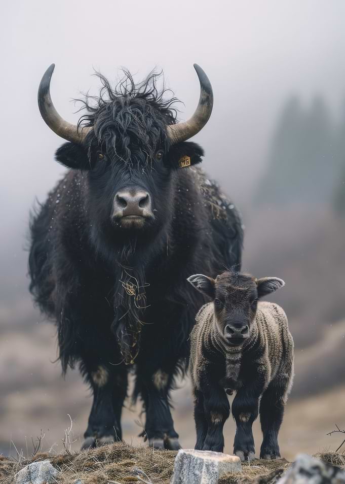 Yak Animal Family