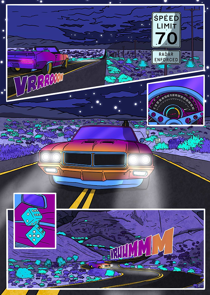 Desert Night Drive