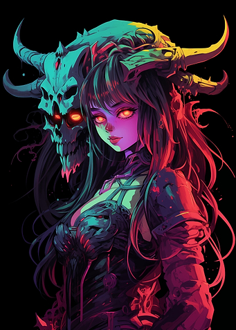 Cyberpunk demon