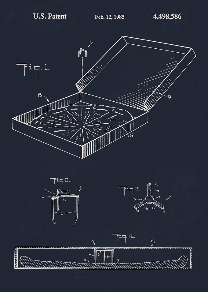 Pizza Box 1985