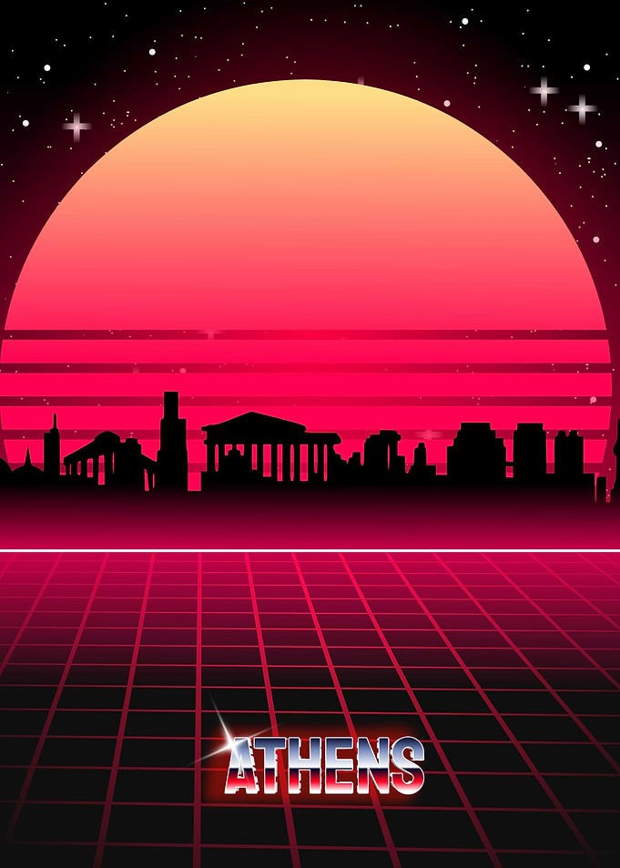 Athens skyline