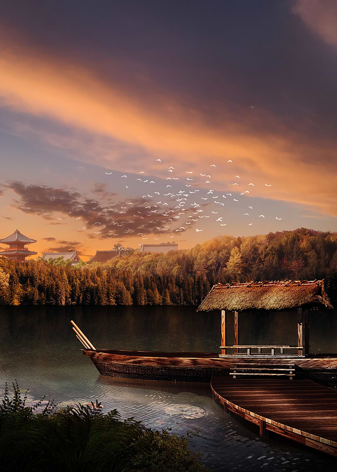 Boat On The Lake