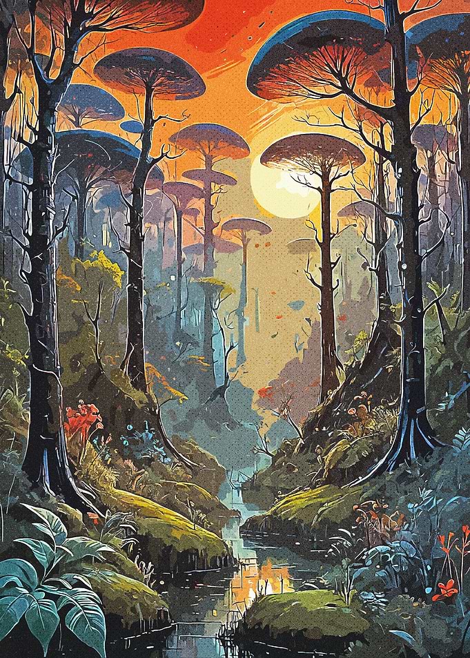 Magical forest