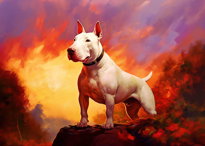 White Bull Terrier