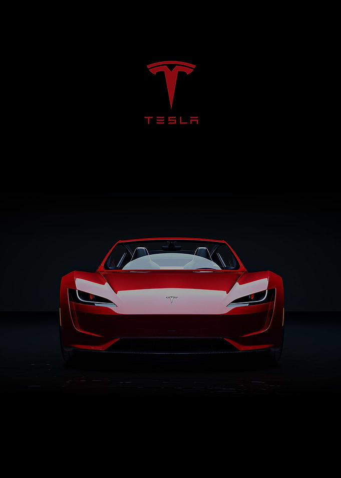 Roadster Electric Red Cars